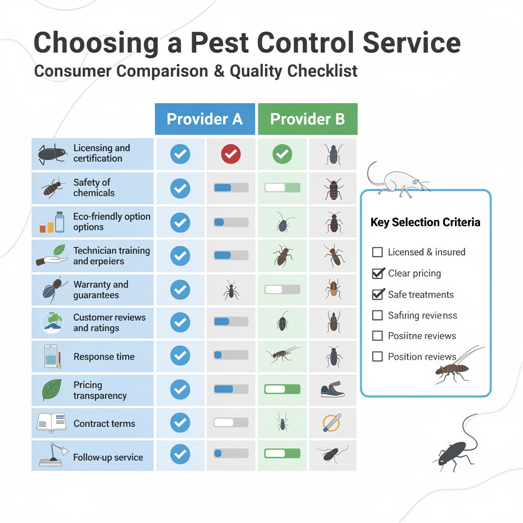 Choosing a pest control company in Malaysia