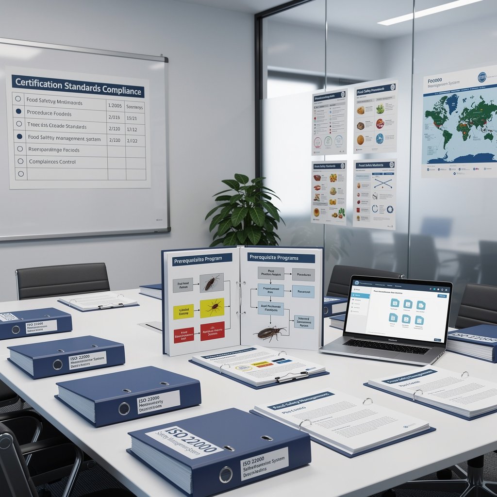 ISO 22000 certification and food safety management
