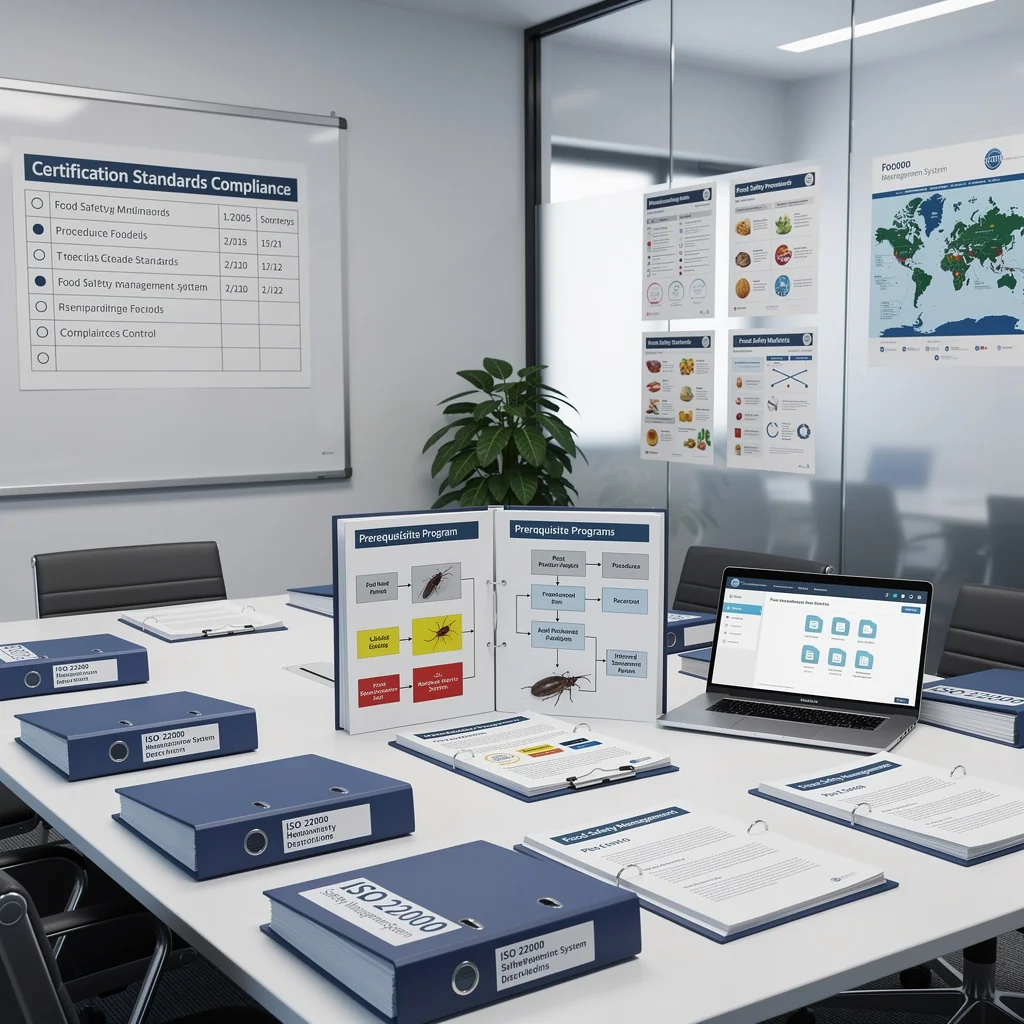 ISO 22000 certification and food safety management