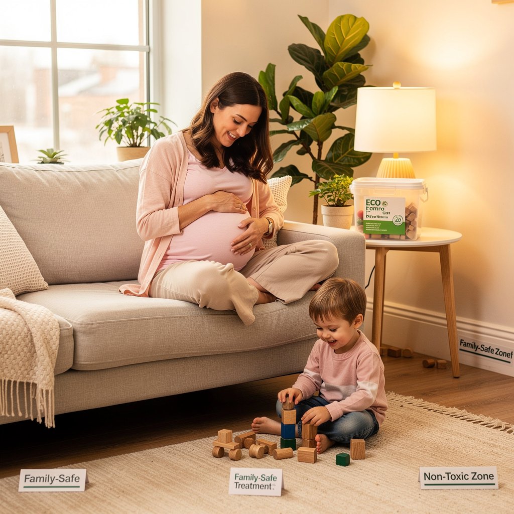 Pest control safety for pregnant women and infants