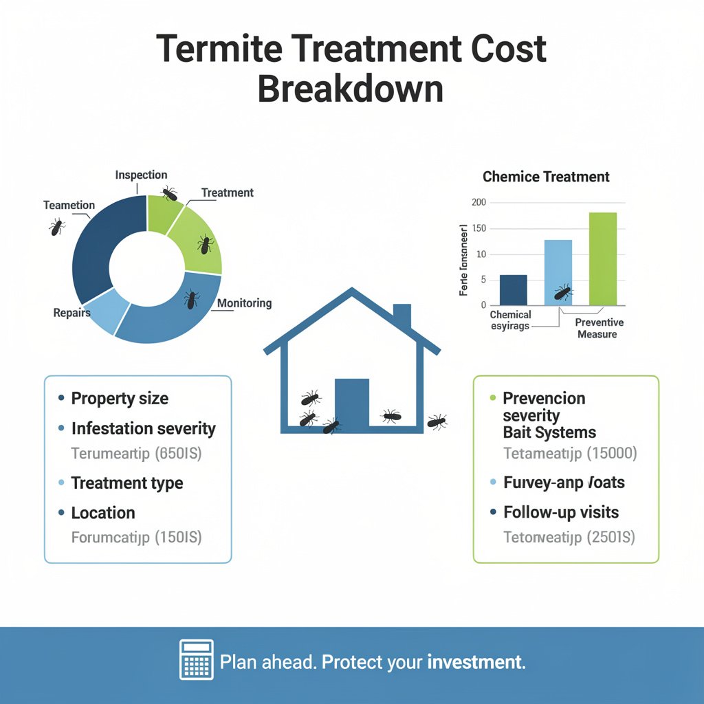 Termite treatment cost and pricing guide