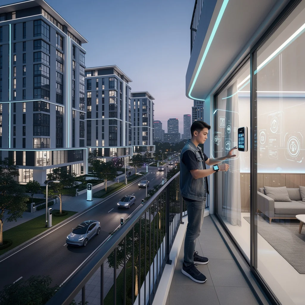 Pest control technician servicing a tech office in Cyberjaya, Selangor