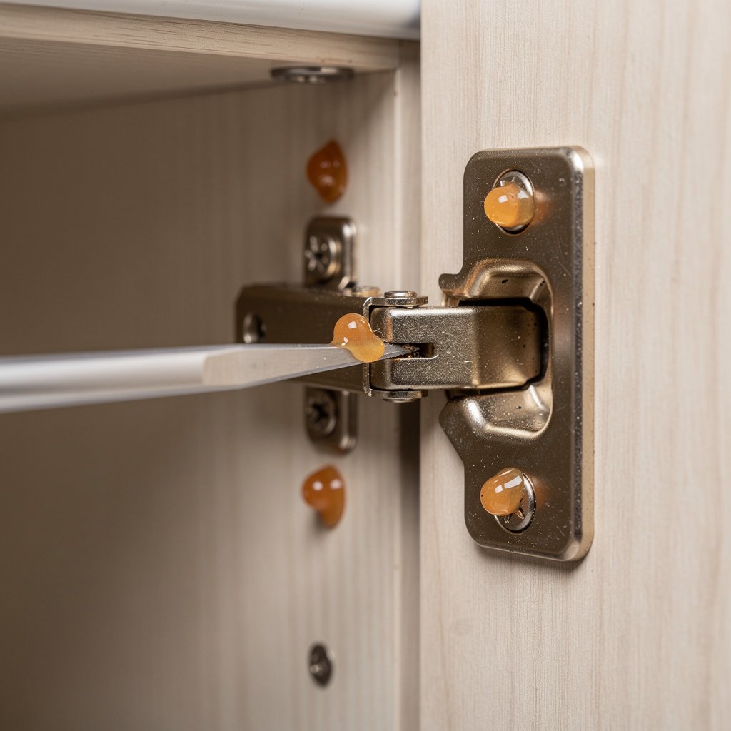 Professional gel bait application for cockroach control