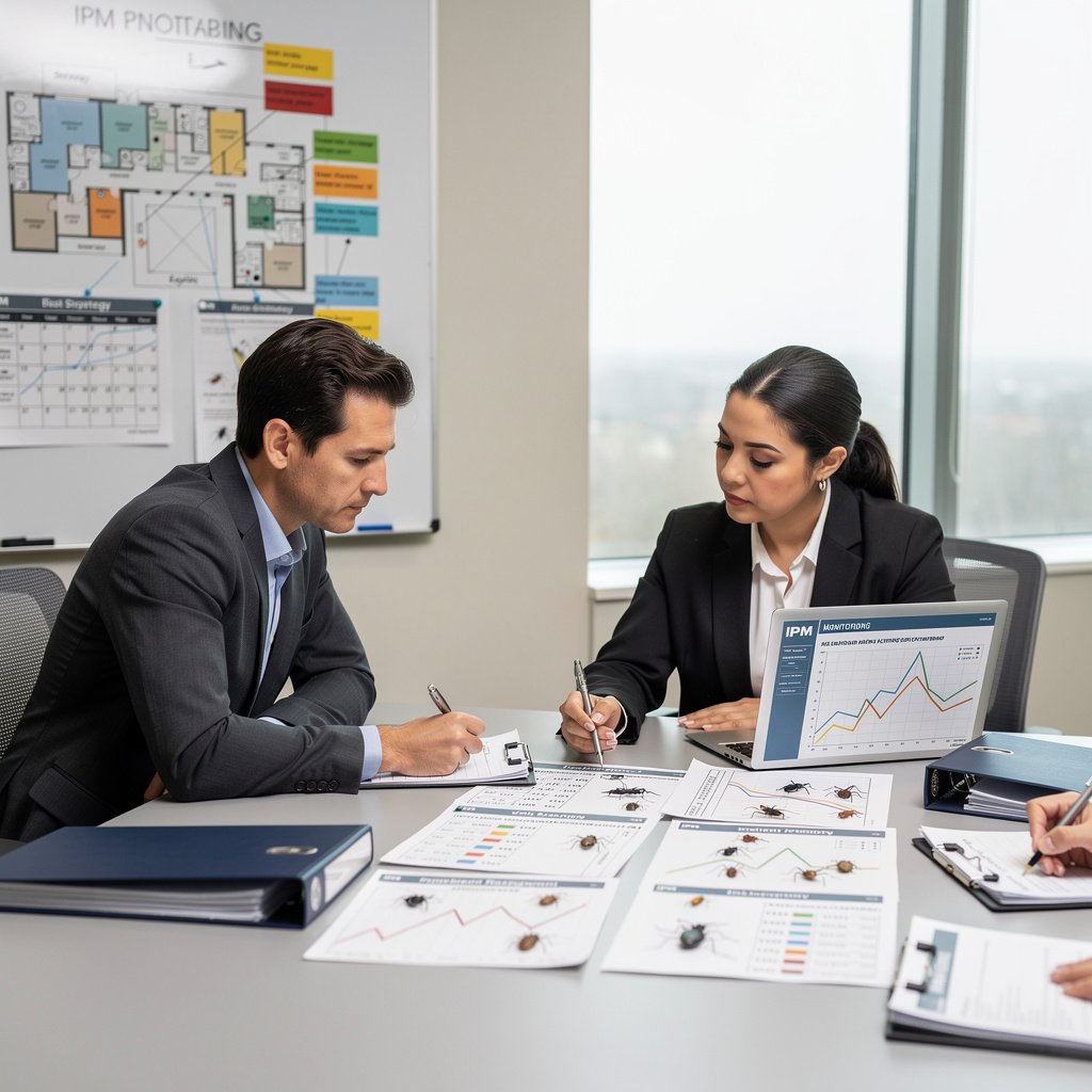 Integrated Pest Management inspection and monitoring